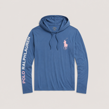 Cargar imagen en el visor de la galería, Polo Ralph Lauren Sudadera Ligera con Capucha Big Pony