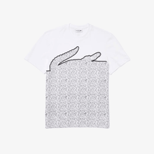 Cargar imagen en el visor de la galería, Polo Lacoste Piqué Blanco
