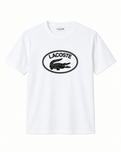 Cargar imagen en el visor de la galería, Polo Lacoste Big Logo Crocodile Regular Fit Blanco