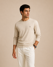Cargar imagen en el visor de la galería, Polo Ralph Lauren Manga Larga Beige