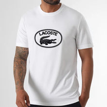 Cargar imagen en el visor de la galería, Polo Lacoste Big Logo Crocodile Regular Fit Blanco