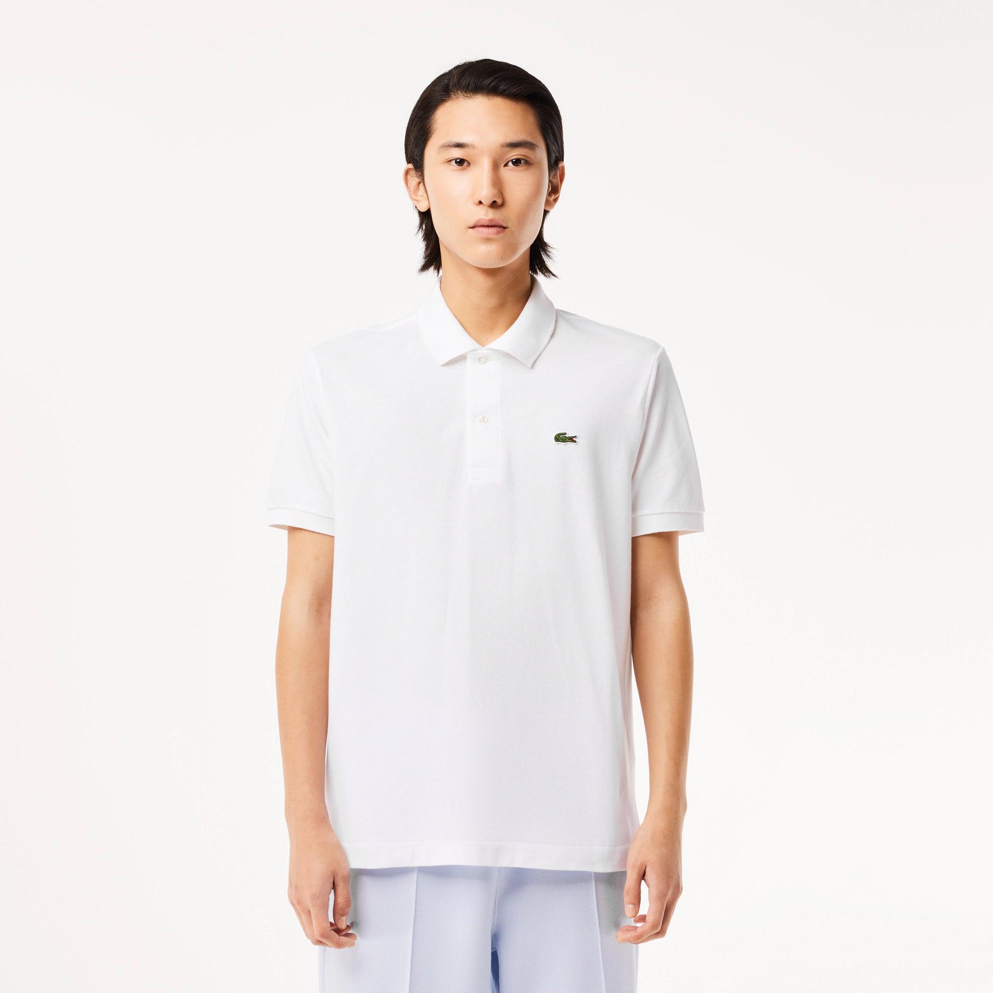 Camisero Lacoste L.12.12 Blanco Store In Peru