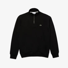 Cargar imagen en el visor de la galería, Sweater Lacoste 1/4 Negro