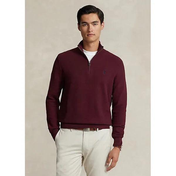 Polo Ralph Lauren Sweater 1/4 Vino – Store In Perú