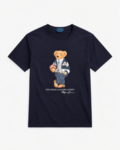 Cargar imagen en el visor de la galería, Polo Bear Ralph Lauren Navy Football