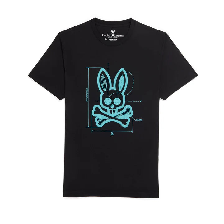 Camiseta Psycho Bunny Depoe Graphic