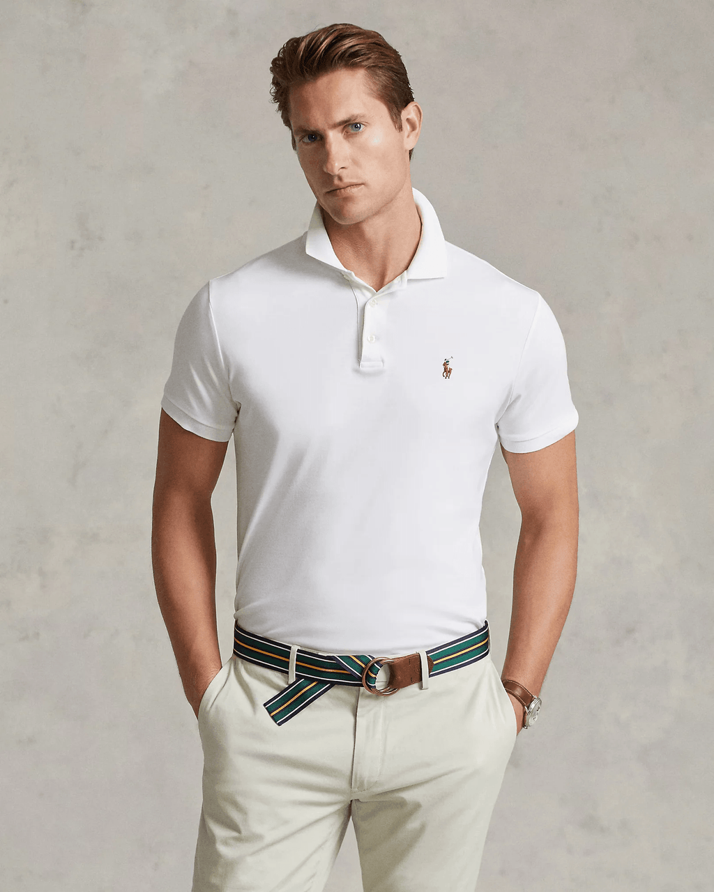 Polo Ralph Lauren Soft Cotton Blanco