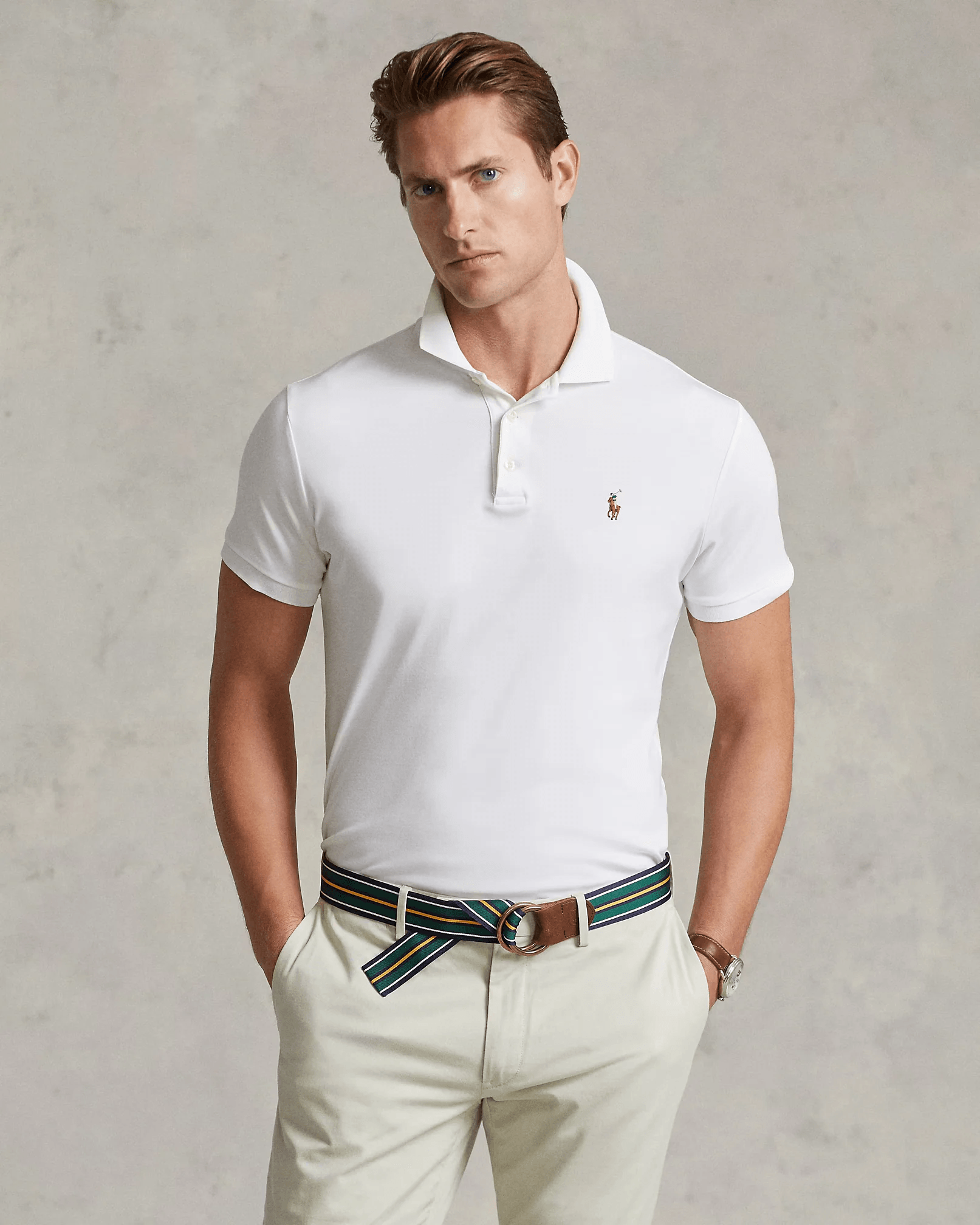 Polo Ralph Lauren Soft Cotton Blanco