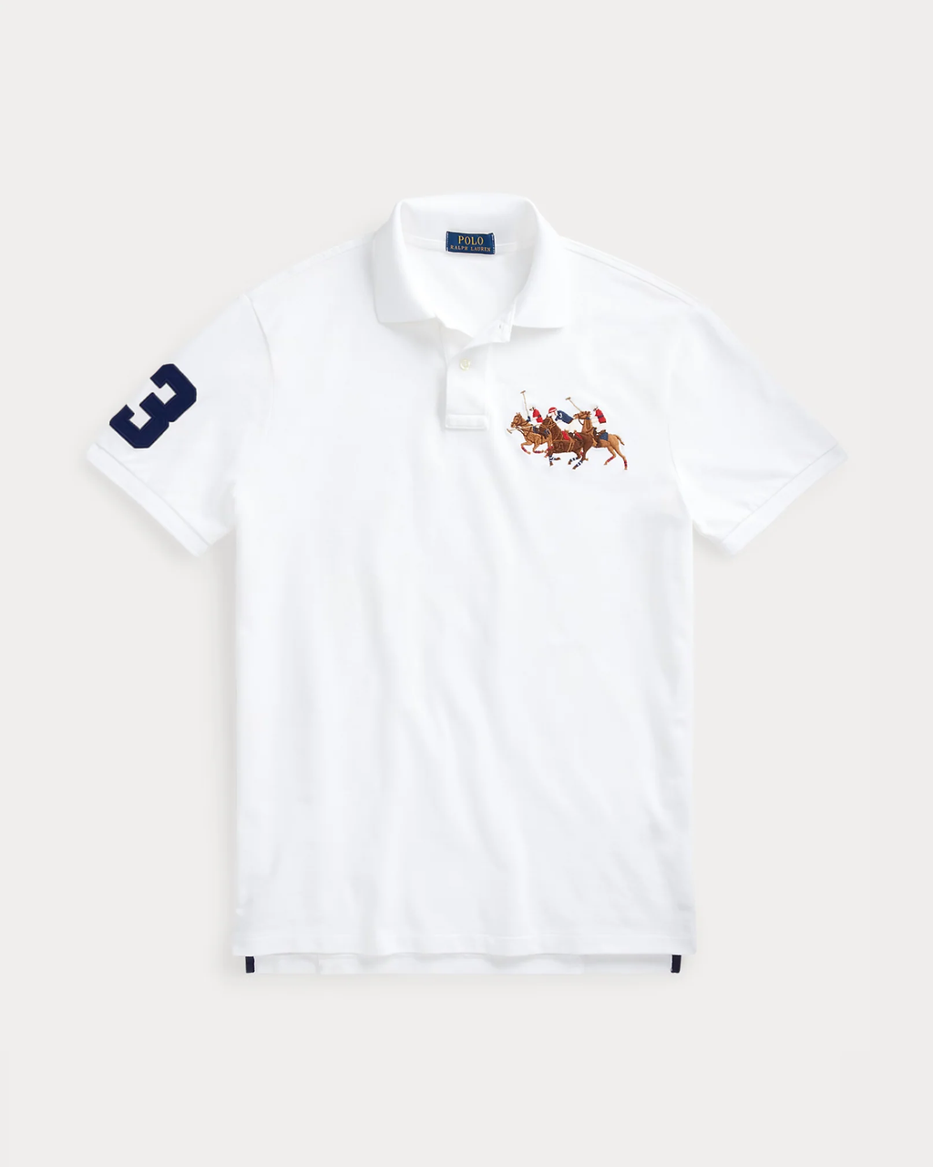 Camisero Polo Ralph Lauren Triple Pony Blanco