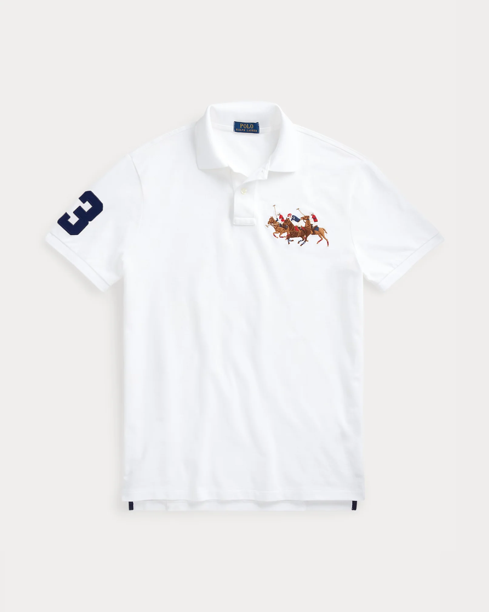 Camisero Polo Ralph Lauren Triple Pony Blanco