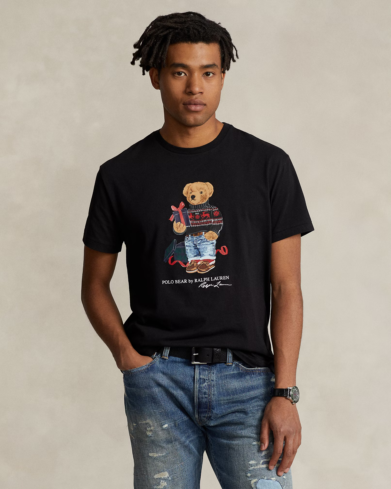 Polo Ralph Lauren Bear Negro