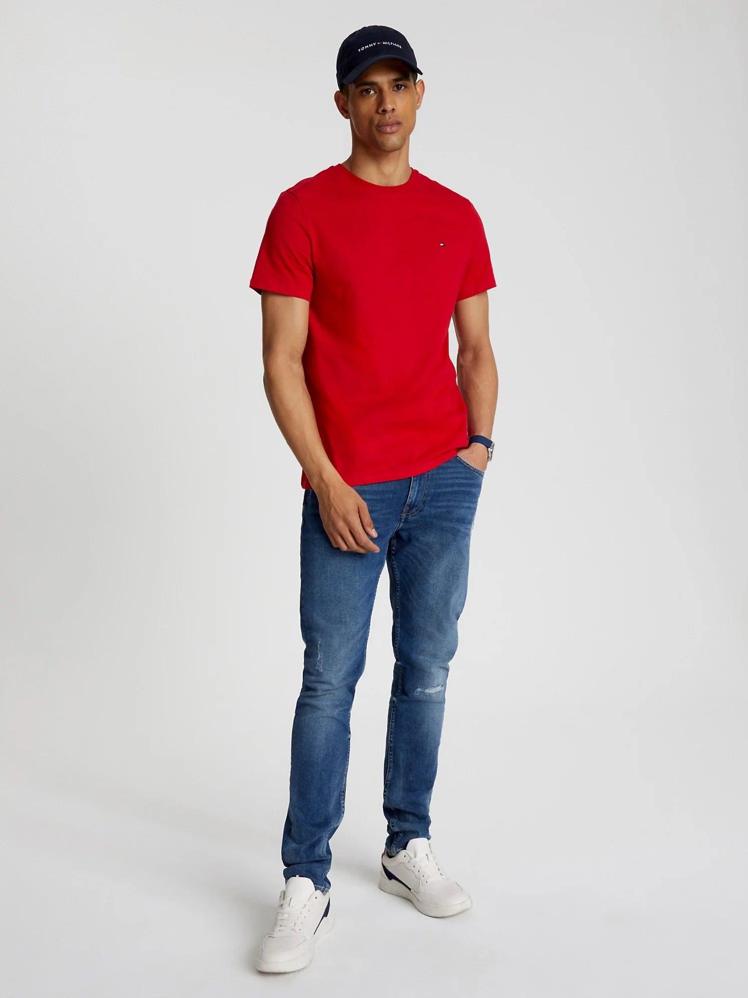 Polo Tommy Hilfiger Rojo Store In Per