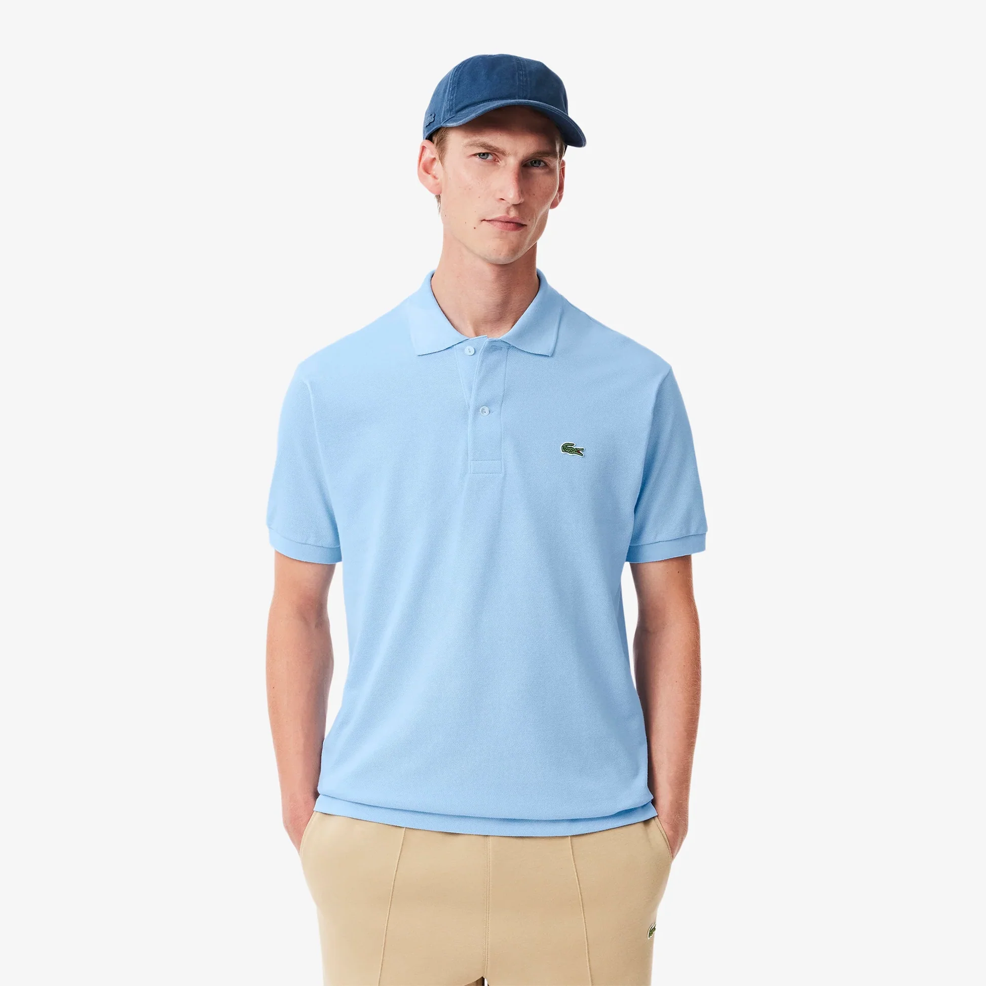 Lacoste Camisero Celeste