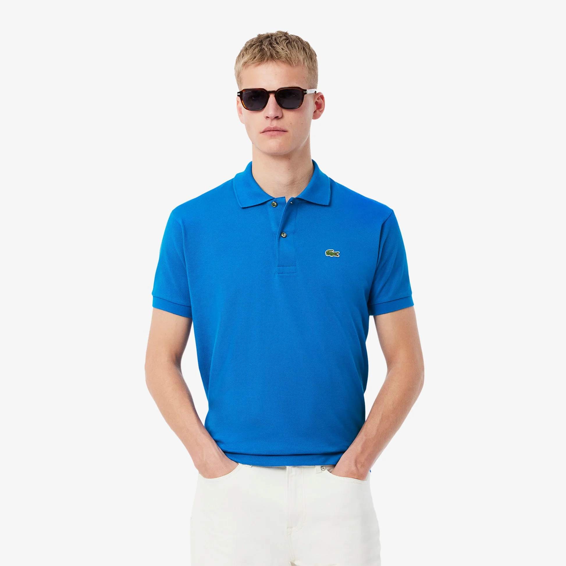 Lacoste Camisero Azul Claro