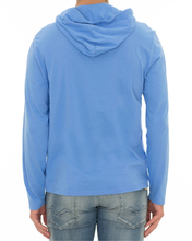 Cargar imagen en el visor de la galería, Polo Ralph Lauren Jersey Hooded T-Shirt Sky
