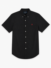 Cargar imagen en el visor de la galería, Camisa Polo Ralph Lauren Manga Corta Negra
