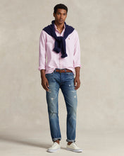Cargar imagen en el visor de la galería, Camisa Polo Ralph Lauren Oxford Rayas rosa
