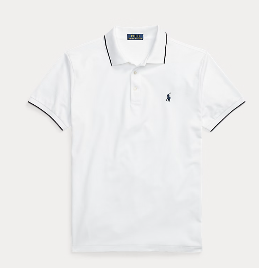 Polo Ralph Lauren piqué Custom Slim Fit