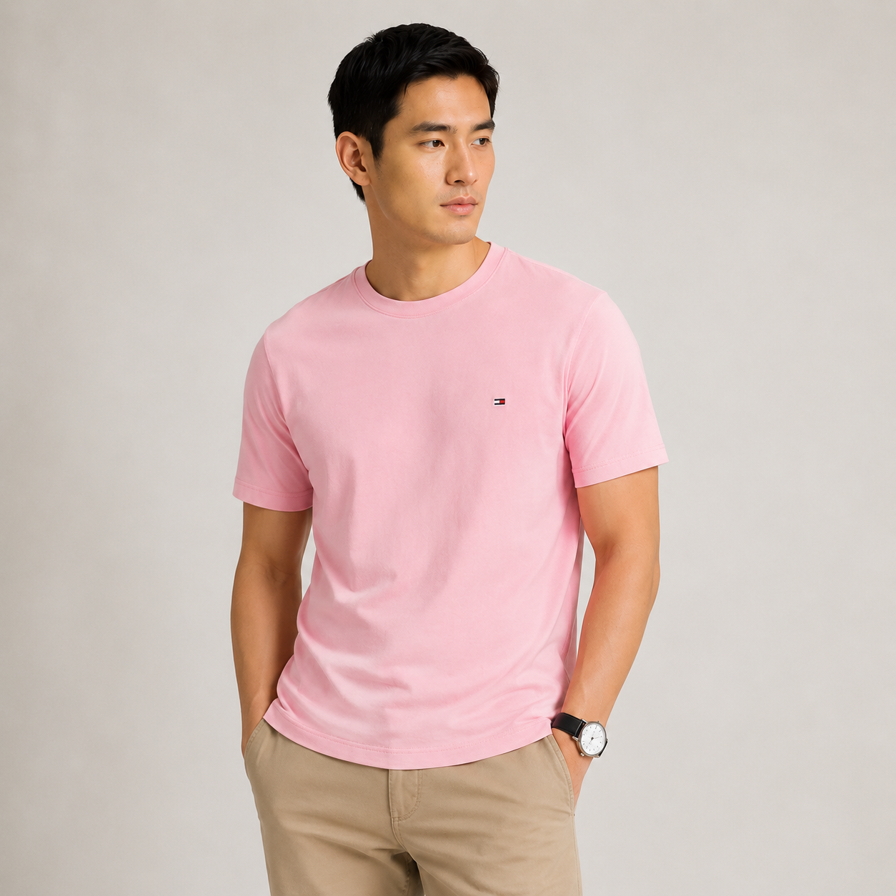 Polo Tommy Hilfiger Palo rosa