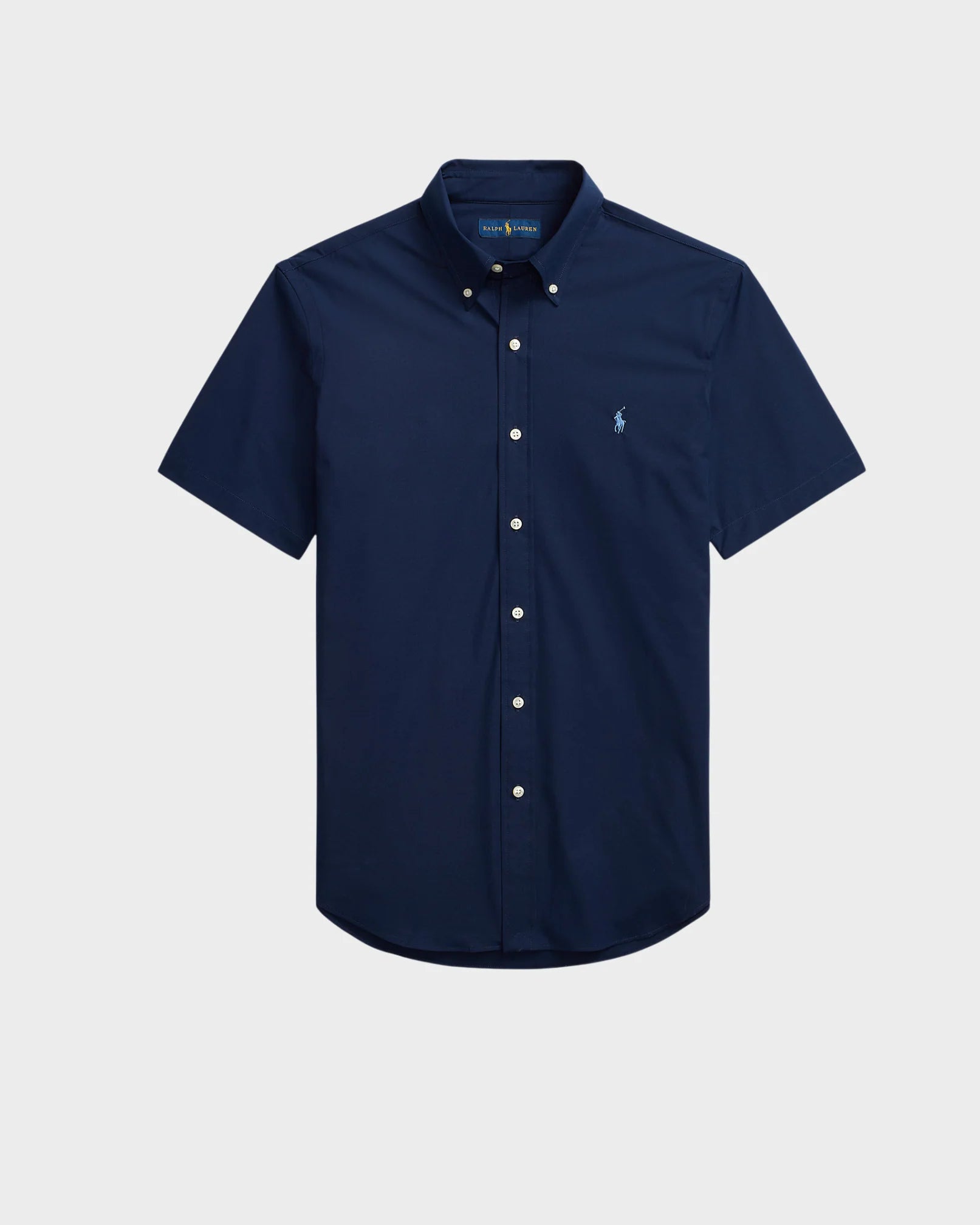 Camisa Ralph Lauren Azul Manga Corta