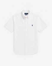 Cargar imagen en el visor de la galería, Camisa Polo Ralph Lauren Blanca Manga Corta
