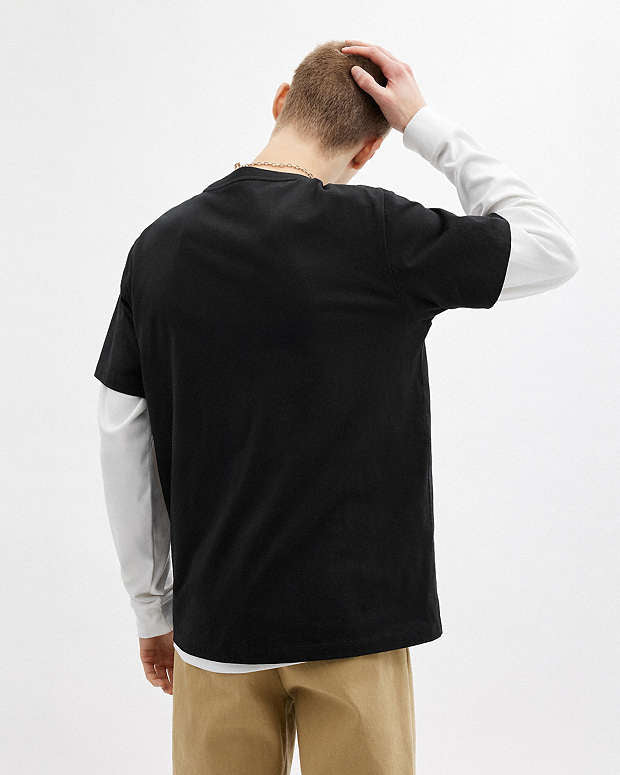 Camiseta Coach Cuadrado de firma