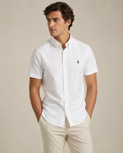 Cargar imagen en el visor de la galería, Camisa Polo Ralph Lauren Blanca Manga Corta
