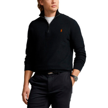 Cargar imagen en el visor de la galería, Polo Ralph Lauren Sweater 1/4 Negro
