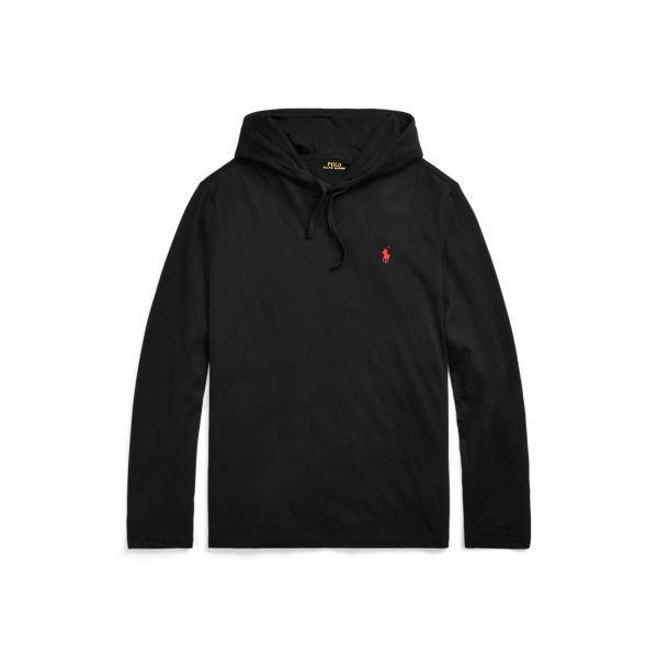 Polo Ralph Lauren Jersey Hooded T-Shirt Negro
