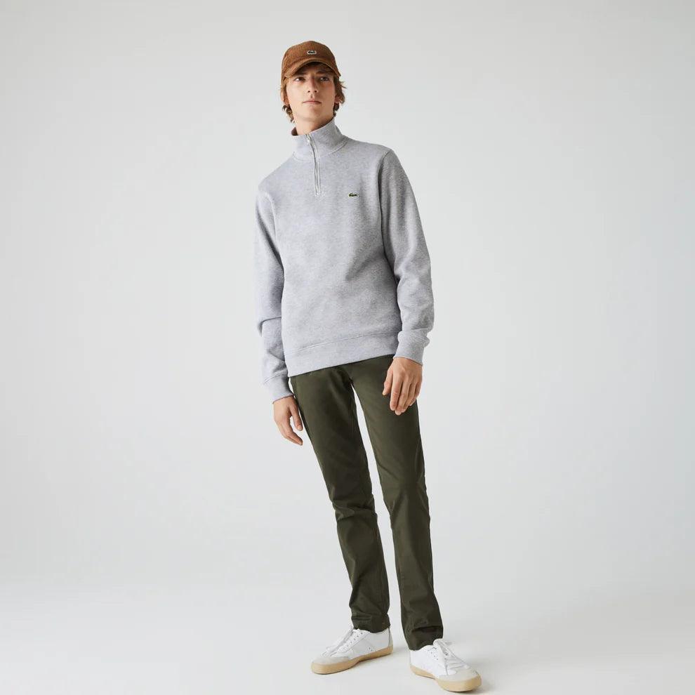 Sweater Lacoste 1/4 Gris