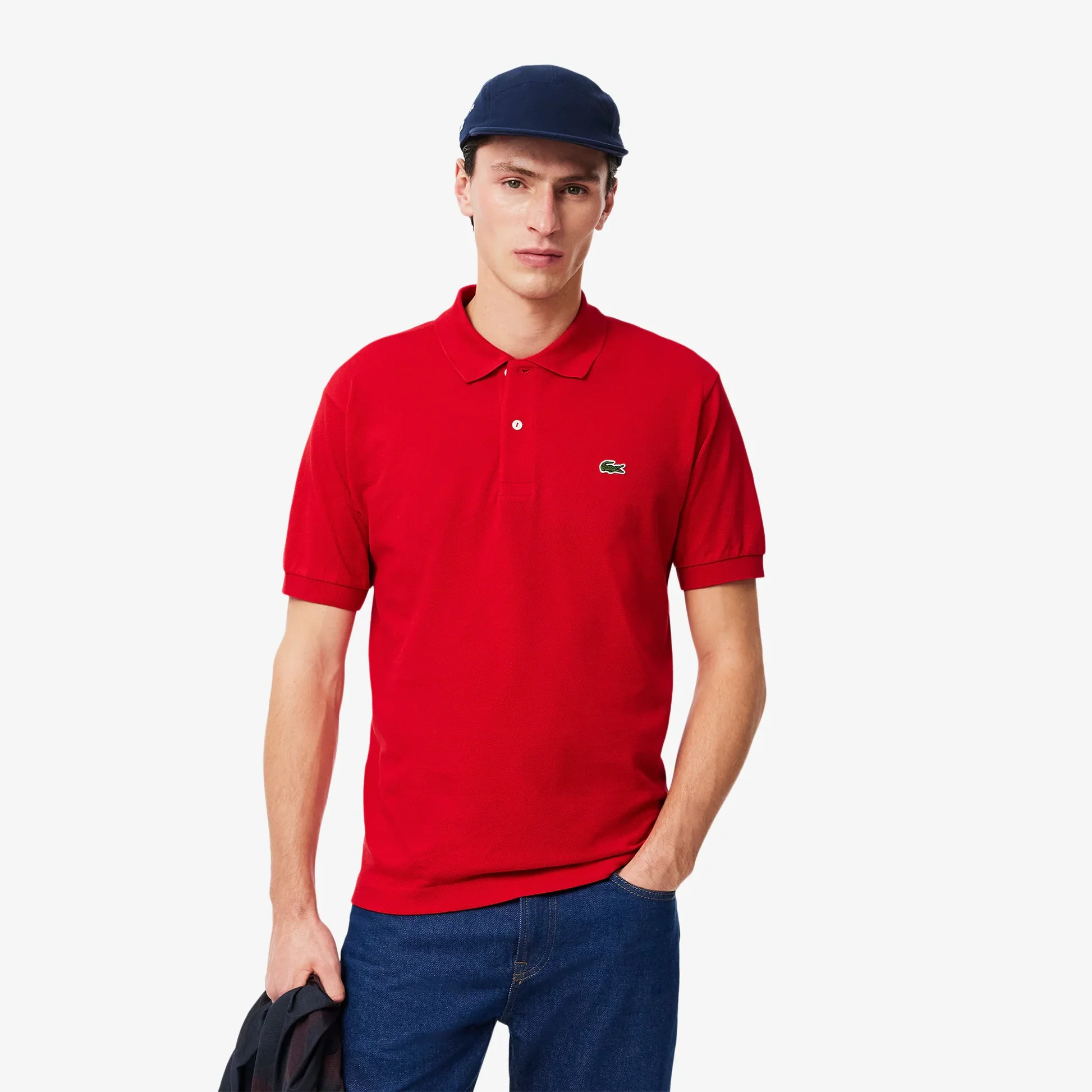 Lacoste Camisero Rojo