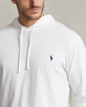 Cargar imagen en el visor de la galería, Polo Ralph Lauren Jersey Hooded T-Shirt Blanco
