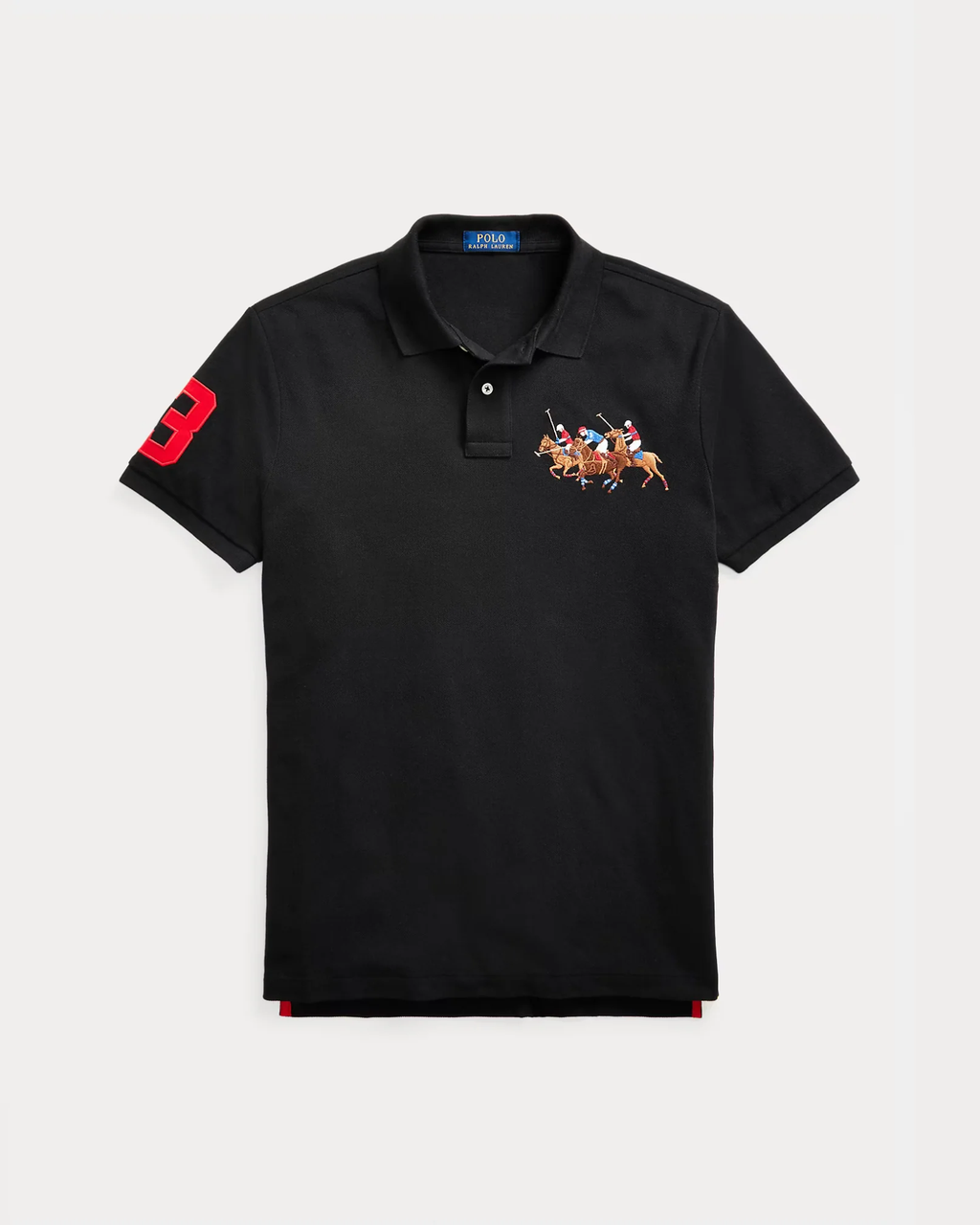 Camisero Polo Ralph Lauren Triple Pony Negro