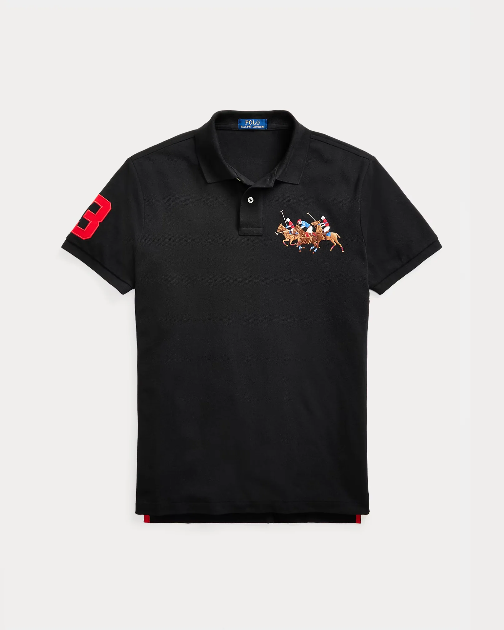 Camisero Polo Ralph Lauren Triple Pony Negro