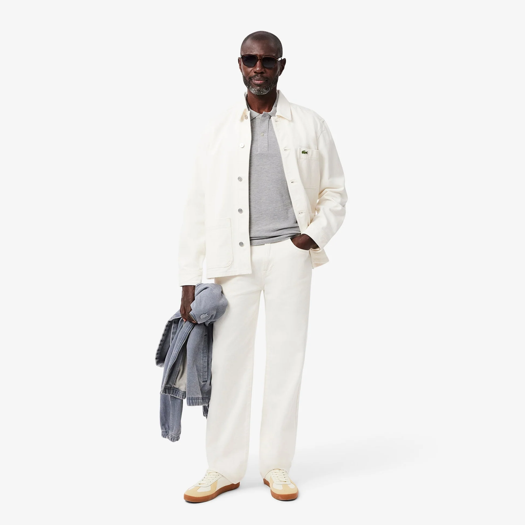 Lacoste Camisero Gris Vigoré