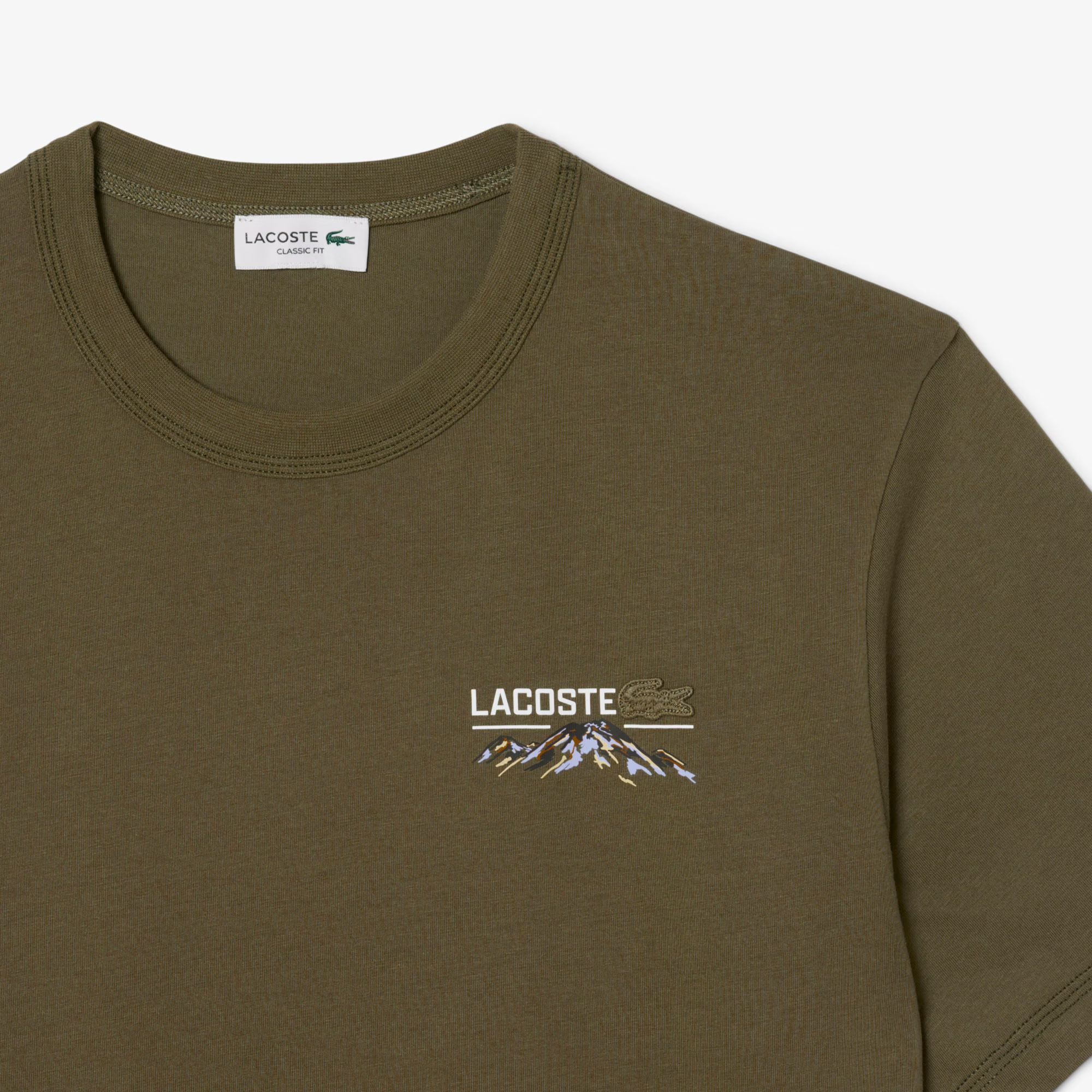 Polo Lacoste Multi Estampada