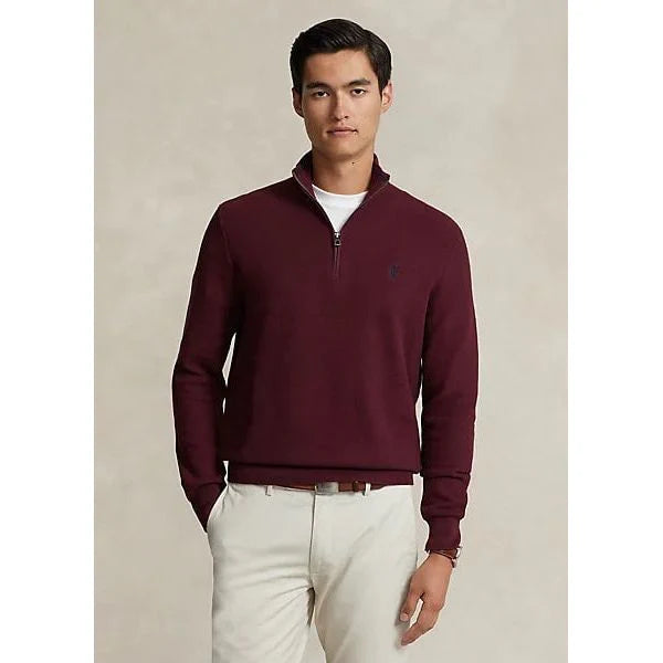 Polo Ralph Lauren Sweater 1/4 Vino