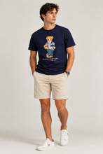 Cargar imagen en el visor de la galería, Polo Bear Ralph Lauren Navy Football
