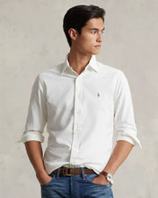 Cargar imagen en el visor de la galería, Camisa Polo Ralph Lauren Oxford Blanca
