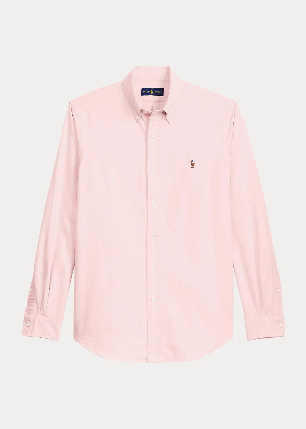 Camisa Ralph Lauren Oxford Palo Rosa - Store In Perú 