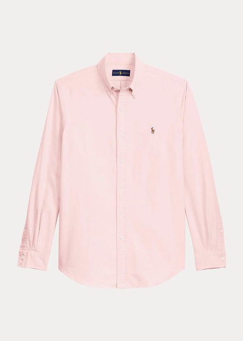 Camisa Ralph Lauren Oxford Palo Rosa - Store In Perú 