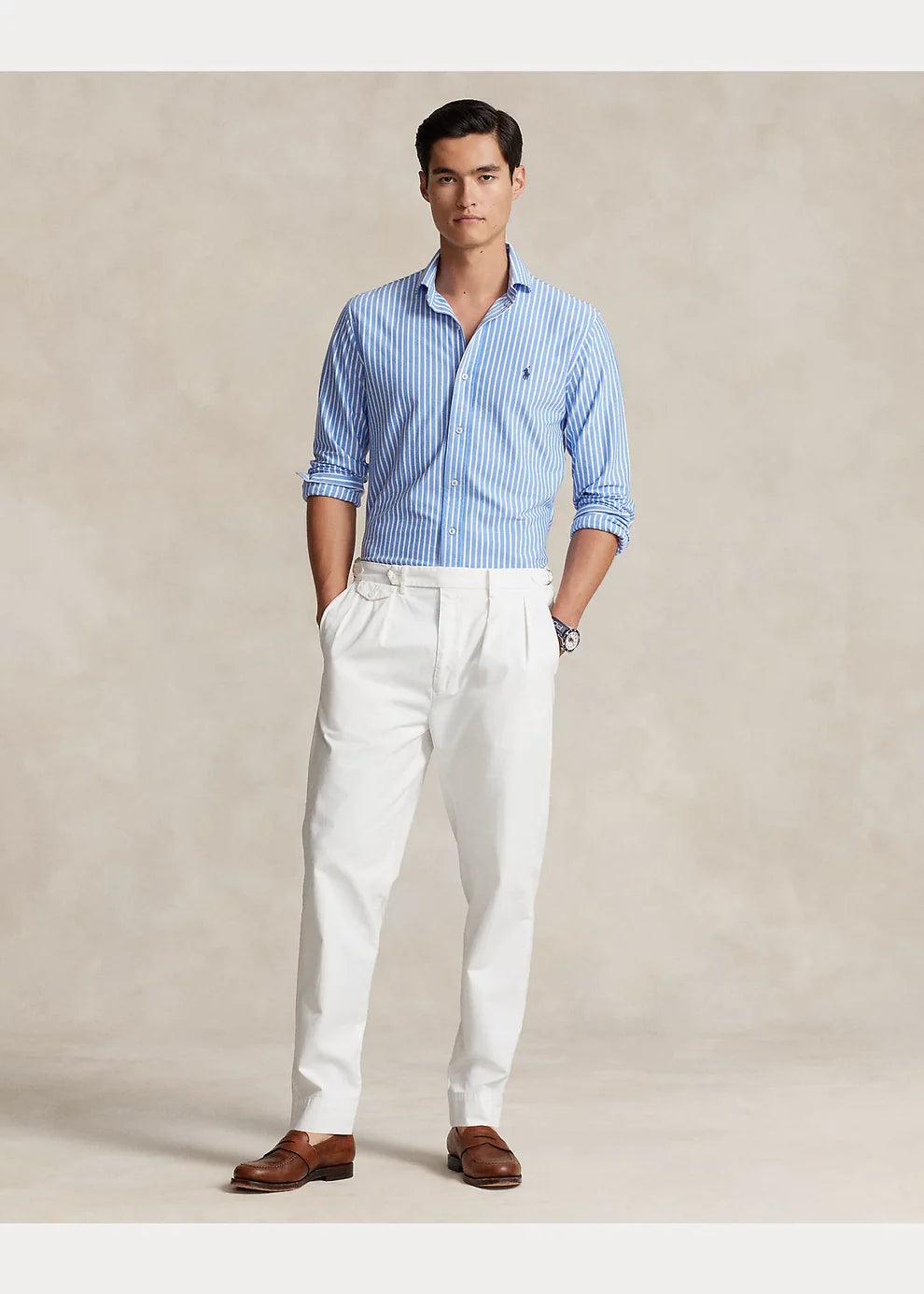 Camisa Ralph Lauren Lisada Celeste