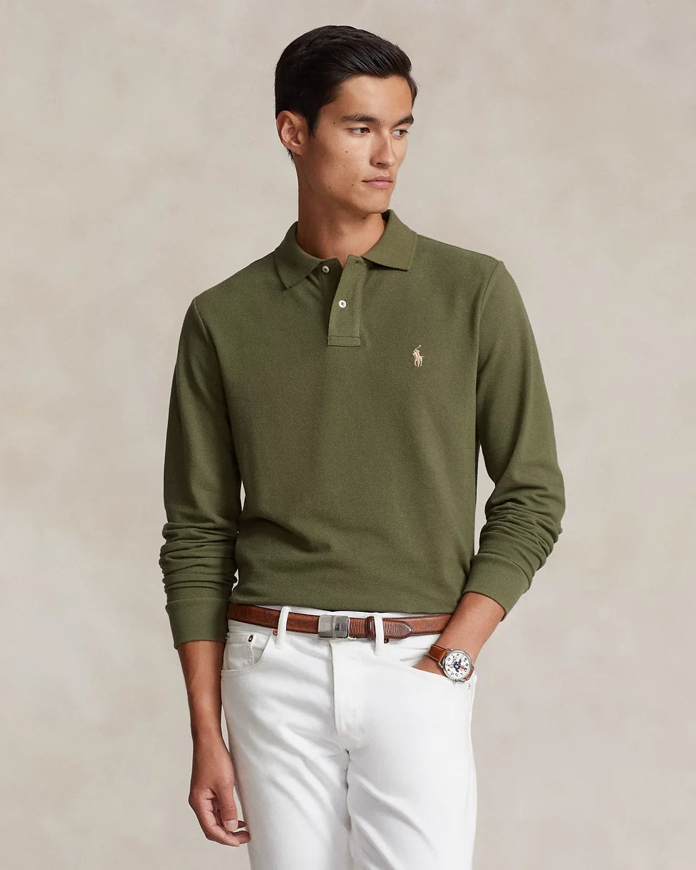 Polo Ralph Lauren Manga Larga Green