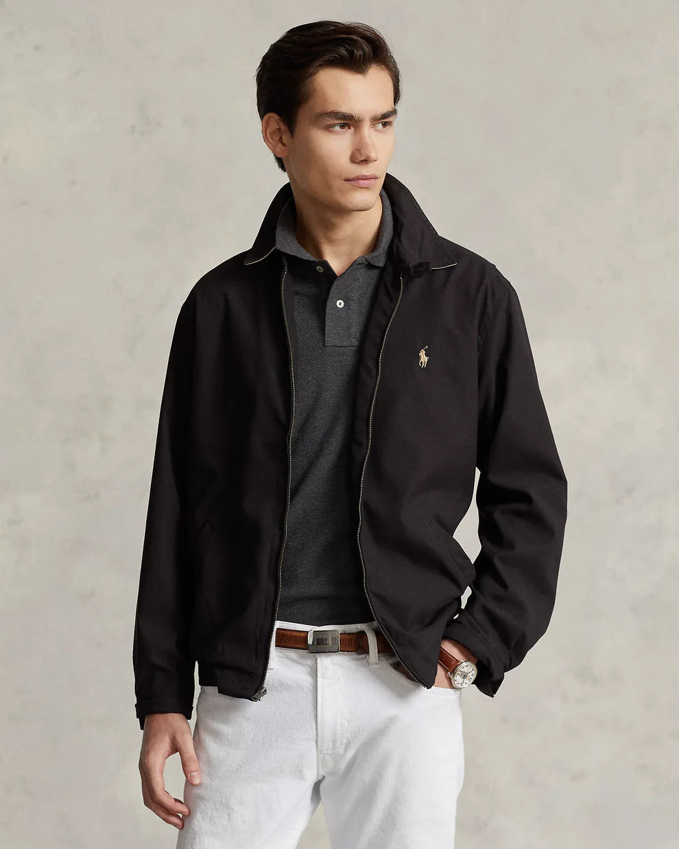 Casaca Ralph Lauren Bi-Swing Negro