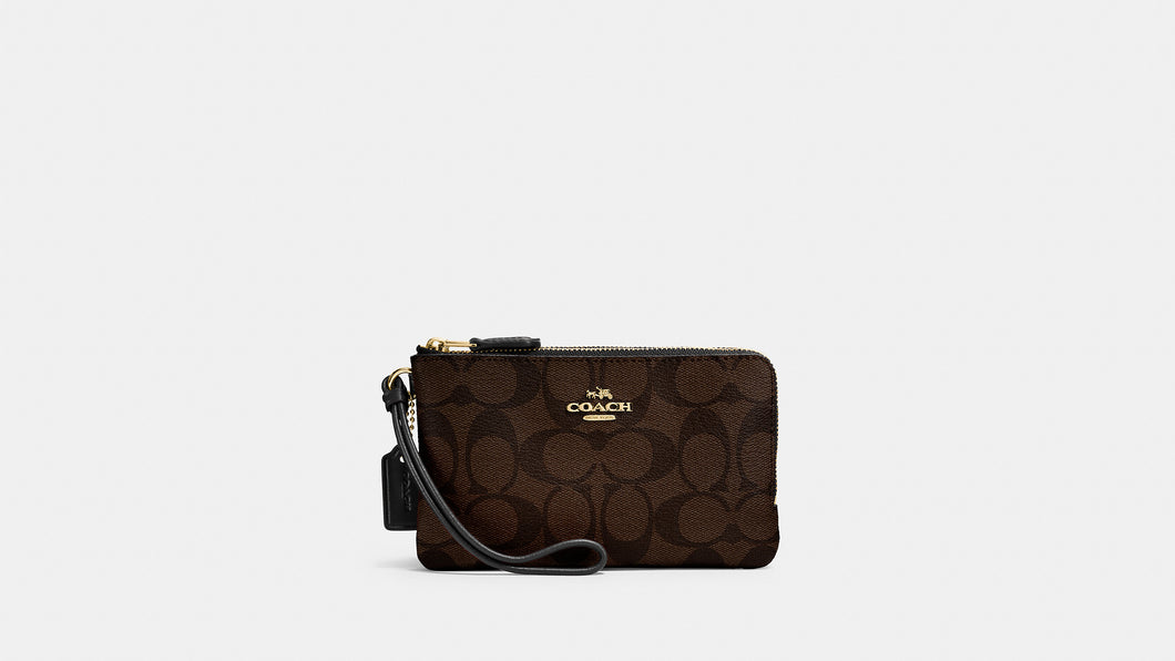 COACH Wristlet Double Corner Zip - Store In Perú 