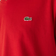 Cargar imagen en el visor de la galería, Lacoste Camiseta Cuello Pico Rojo - Store In Perú 
